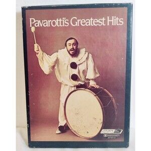 Pavarotti's Greatest Hits Volume Two Cassette Tapes 1980's Clear  Pre Owned